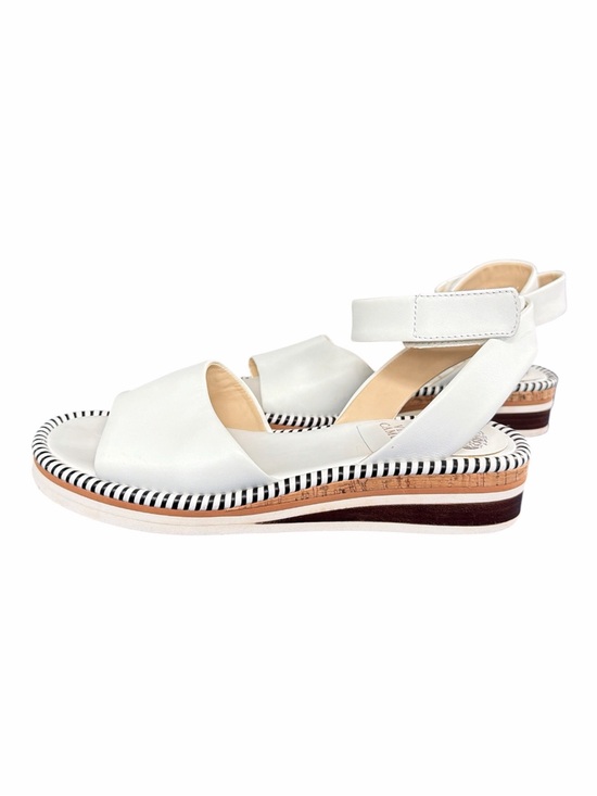 Vince Camuto Shoes - Vince Camuto |White Leather Platform Sandals |Size 7M |Resort Summer